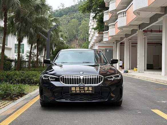 2023 BMW 3 серии 320Li VII (G2x) Рестайлинг, чёрный - вид 1