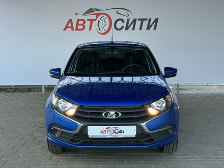 2022 Lada (ВАЗ) Granta I Рестайлинг, синий, 700000 рублей, вид 2