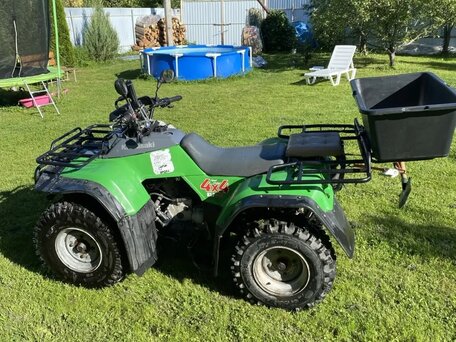2000 Kawasaki KLF 400, зелёный, 339000 рублей, вид 4