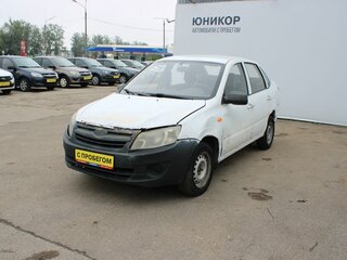 2012 Lada (ВАЗ) Granta I, белый, 69000 рублей, вид 1