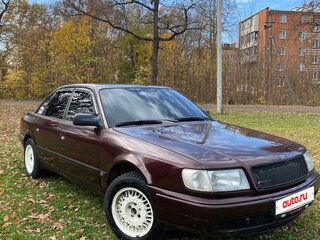 1991 Audi 100 IV (C4), пурпурный, 242000 рублей, вид 1