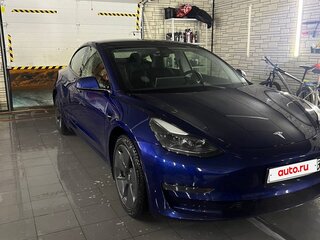2021 Tesla Model 3 Standart Plus I, синий, 2800000 рублей, вид 4