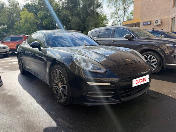 2015 Porsche Panamera 4 I Рестайлинг, чёрный - вид 1