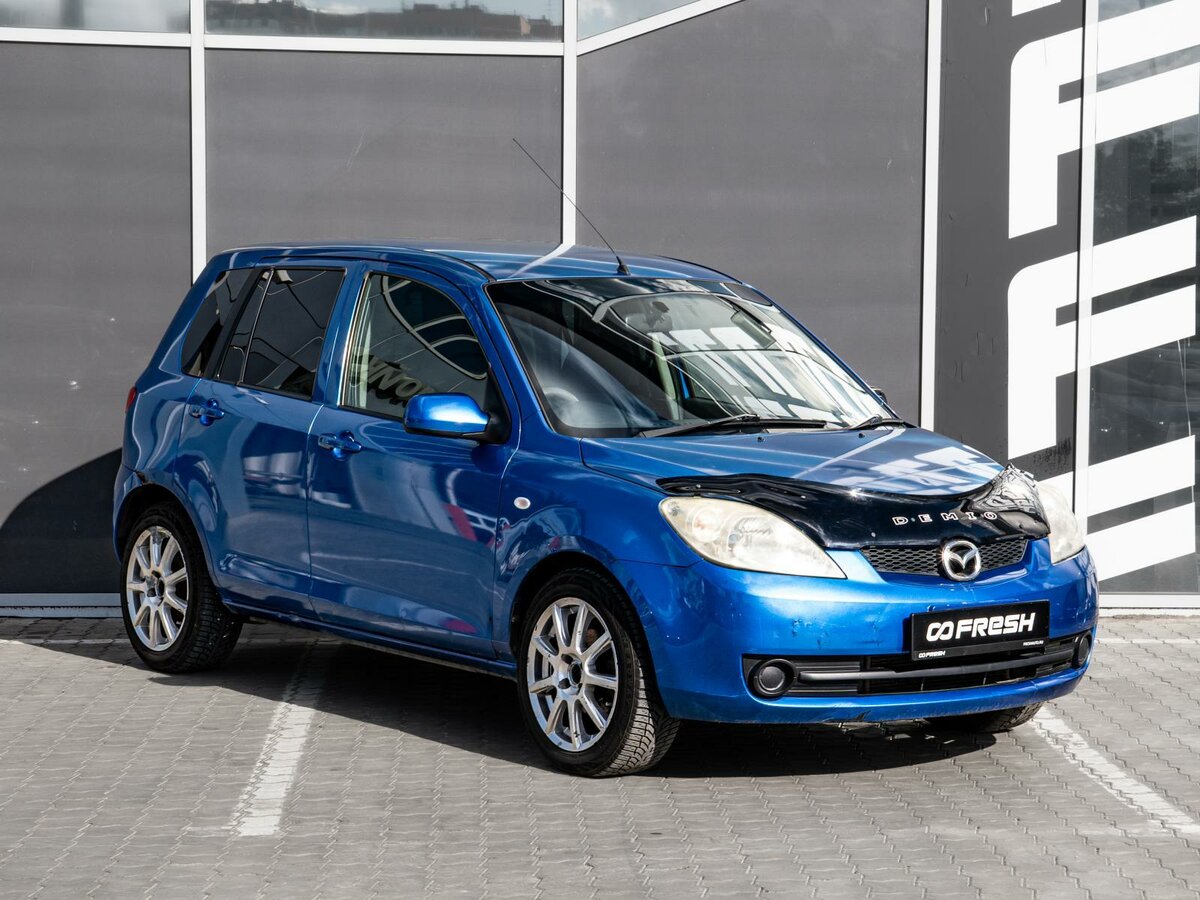 Открыть фотографии: Mazda Demio II (DY) Рестайлинг