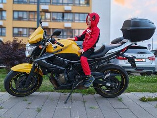 2010 Yamaha XJ6 (FZ6R), жёлтый, 390000 рублей, вид 1