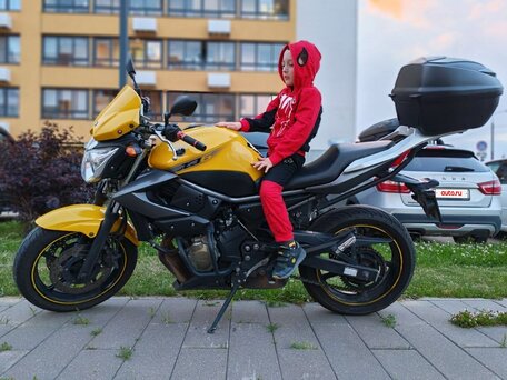 2010 Yamaha XJ6 (FZ6R), жёлтый, 390000 рублей, вид 1