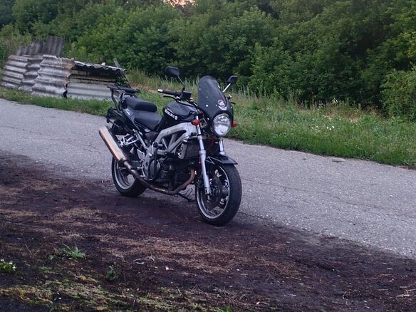 2003 Suzuki SV 650, чёрный, 280000 рублей - вид 7