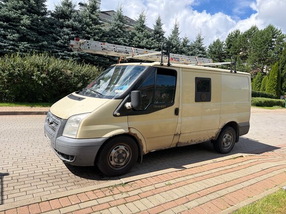 2013 Ford Transit, бежевый, 400000 рублей - вид 1