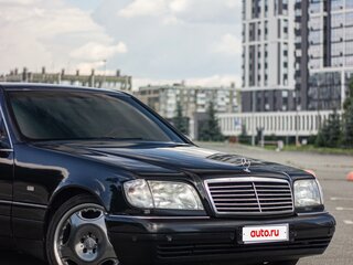 1998 Mercedes-Benz S-Класс 320 III (W140) Рестайлинг, чёрный, 1500000 рублей, вид 2