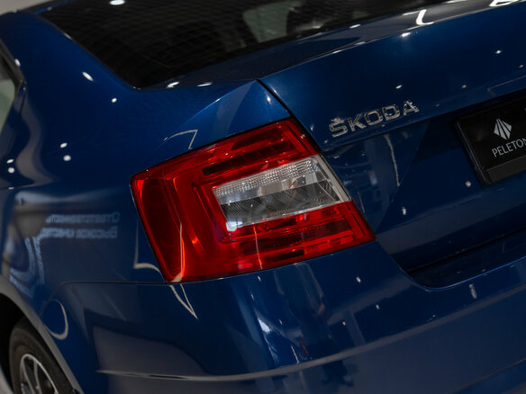 2018 Skoda Octavia III (A7) Рестайлинг, синий - вид 22