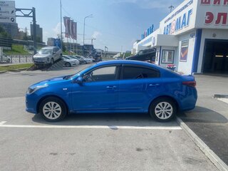 2017 Kia Rio IV, синий, 996000 рублей, вид 5