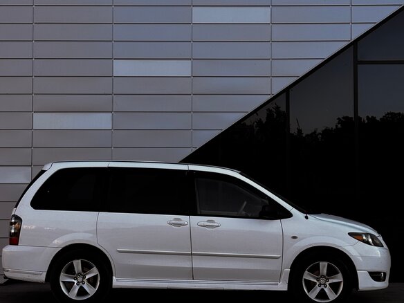 2006 Mazda MPV II (LW) Рестайлинг, белый, 870000 рублей - вид 8