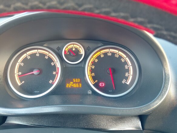 2008 Opel Corsa D, красный, 230000 рублей - вид 9