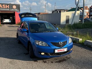 2006 Mazda 3 I (BK) Рестайлинг, синий, 670000 рублей, вид 1