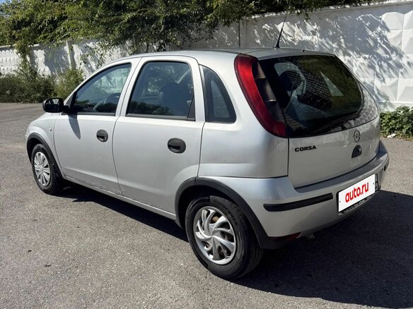 2004 Opel Corsa C Рестайлинг, серебристый, 230000 рублей - вид 6
