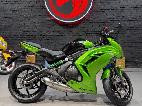 2013 Kawasaki ER-6F (Ninja 650R), зелёный, 445000 рублей, вид 3
