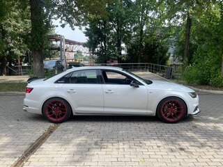 2017 Audi A4 V (B9), белый, 2300000 рублей, вид 2