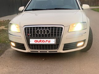 2006 Audi A8 II (D3) Рестайлинг, белый, 999000 рублей, вид 4