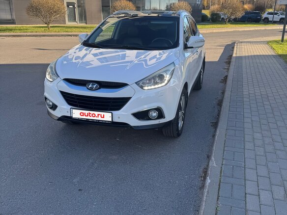 2014 Hyundai ix35 I Рестайлинг, белый, 1301000 рублей - вид 1