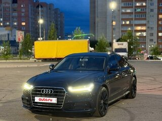 2015 Audi A6 IV (C7) Рестайлинг, чёрный, 2100000 рублей, вид 3