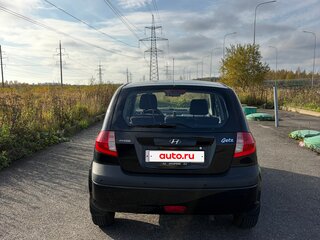 2008 Hyundai Getz I Рестайлинг, чёрный, 550000 рублей, вид 4