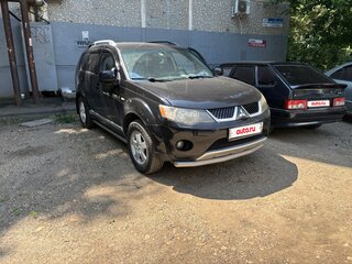2008 Mitsubishi Outlander II, чёрный, 1150000 рублей, вид 3