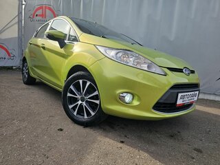 2010 Ford Fiesta Mk6, зелёный, 625000 рублей, вид 4