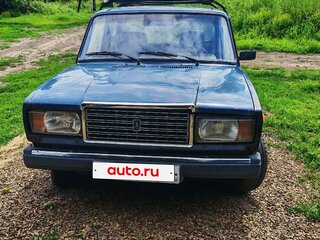 2006 Lada (ВАЗ) 2107, зелёный, 55500 рублей, вид 1