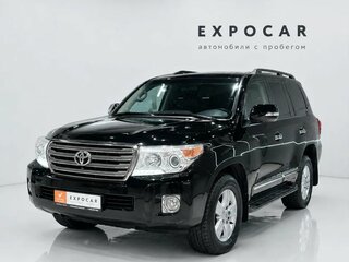 2012 Toyota Land Cruiser 200 Series Рестайлинг 1, чёрный, 3450000 рублей, вид 1