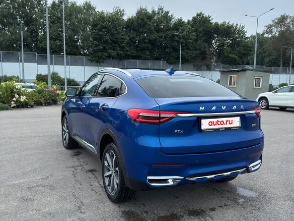 2022 Haval F7x I, синий - вид 4