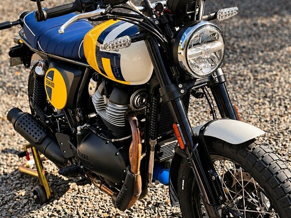 2025 Royal Enfield Bear 650, жёлтый, 580000 рублей - вид 9