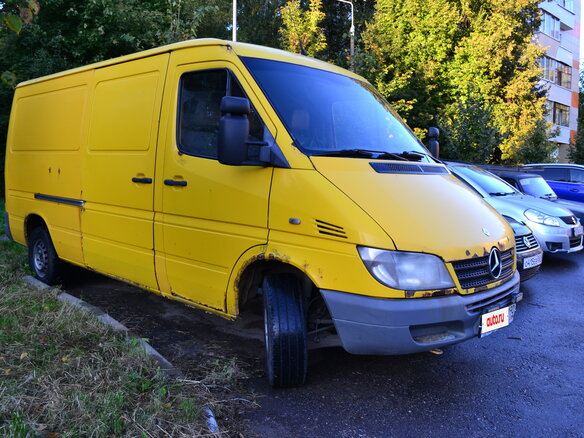 2006 Mercedes-Benz Sprinter, жёлтый, 400000 рублей