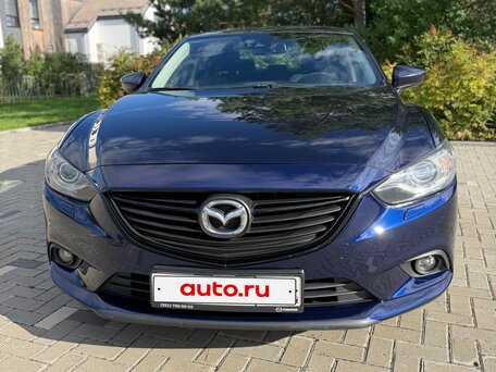 2012 Mazda 6 III (GJ), синий, 1500000 рублей, вид 3