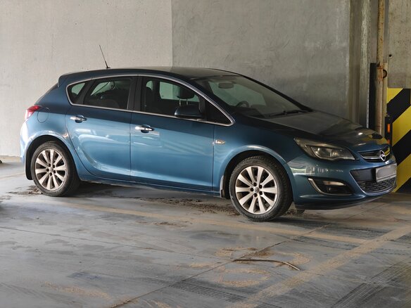 2013 Opel Astra J Рестайлинг, синий - вид 5