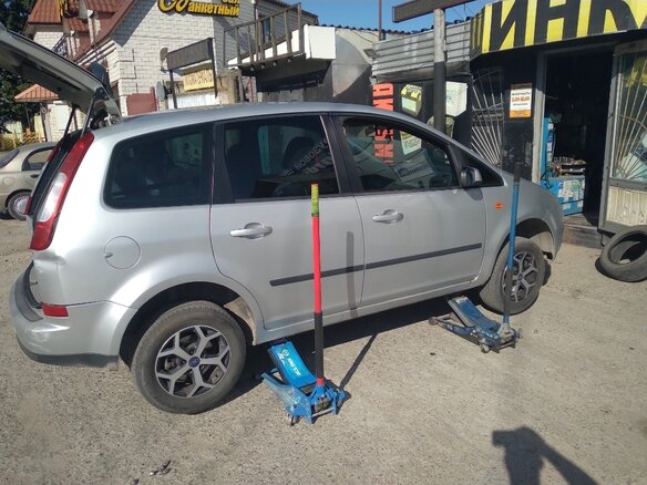 2005 Ford C-MAX I, серебристый, 280000 рублей - вид 11