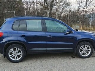 2012 Volkswagen Tiguan I Рестайлинг, синий, 1110000 рублей, вид 3