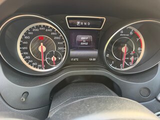 2015 Mercedes-Benz GLA AMG 45 AMG I (X156), серебристый, 2300000 рублей, вид 4