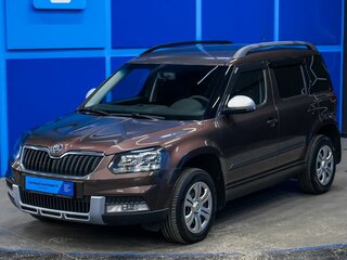 2015 Skoda Yeti I Рестайлинг, коричневый, 1320000 рублей, вид 2