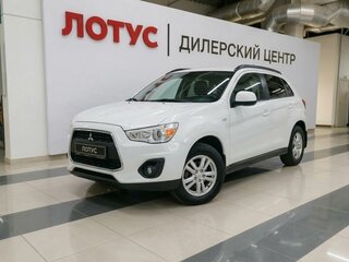 2012 Mitsubishi ASX I Рестайлинг, белый, 1099000 рублей, вид 1