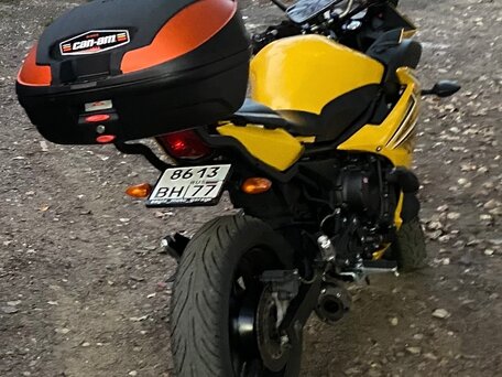 2009 Yamaha XJ6 (FZ6R), жёлтый, 520000 рублей, вид 2