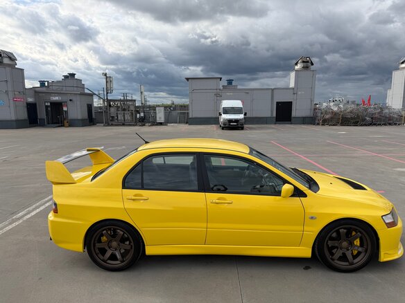2006 Mitsubishi Lancer Evolution IX, жёлтый - вид 4