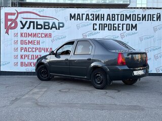 2008 Renault Logan I, серый, 284000 рублей, вид 4