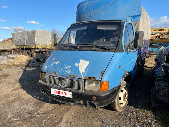 1996 ГАЗ ГАЗель (3302), синий, 55000 рублей