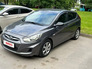 2012 Hyundai Solaris I, серый, 659000 рублей, вид 1