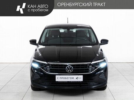 2021 Volkswagen Polo VI, чёрный, 1548000 рублей, вид 2
