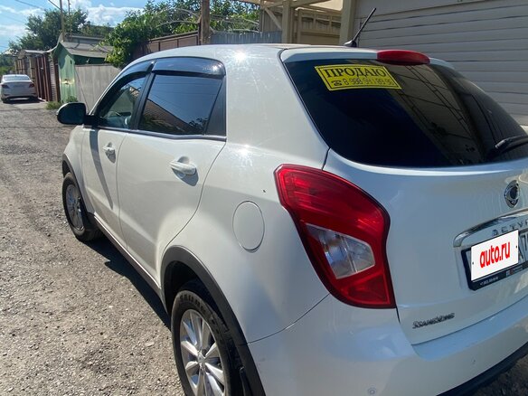 2014 SsangYong Actyon II Рестайлинг, белый, 1195000 рублей - вид 3