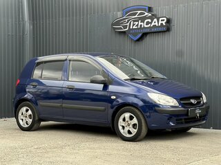 2008 Hyundai Getz I Рестайлинг, синий, 419000 рублей, вид 1