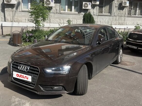 2013 Audi A4 IV (B8) Рестайлинг, коричневый - вид 1