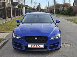 2017 Jaguar XE I, синий, 1400000 рублей, вид 4
