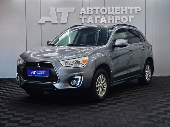 2014 Mitsubishi ASX I Рестайлинг, серый, 1349000 рублей